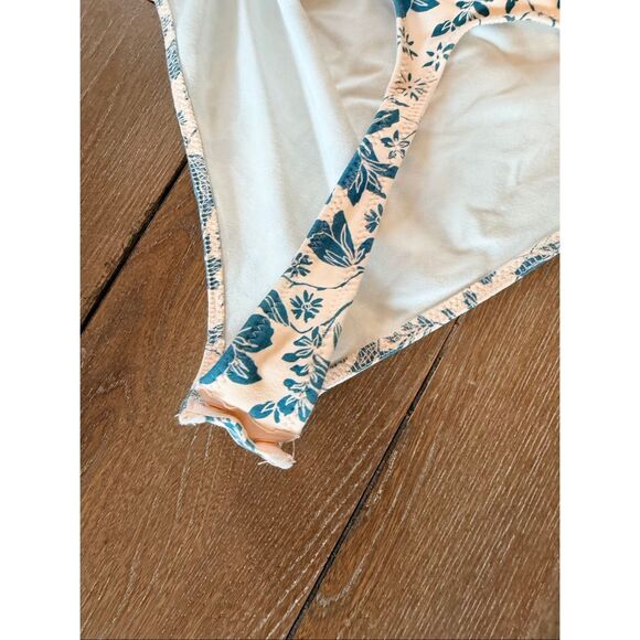 NWT Free People Somethin' 'Bout You Floral One Shoulder Bodysuit size Medium - Picture 5 of 7